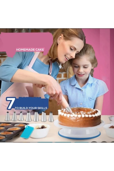 b11 Cake decorating kit with multiple decorating tips