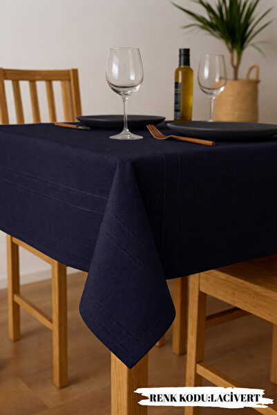 hanım's Colber Leke Tutmaz Masa Örtüsü 160x220 cm – Şık ve Dayanıklı