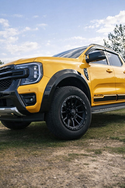 TMZ Garage FORD RANGER T9 ÇAMURLUK DODİK KAPLAMA KABARTMA KORUMA PARLAK SİYAH