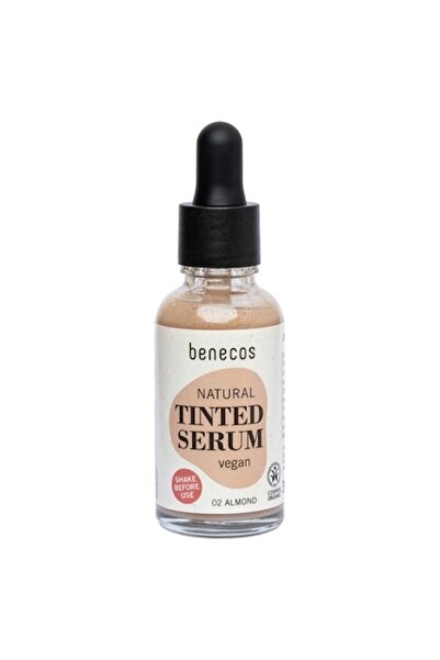 benecos Tinted Serum, Shade 02 Almond, 30 ml