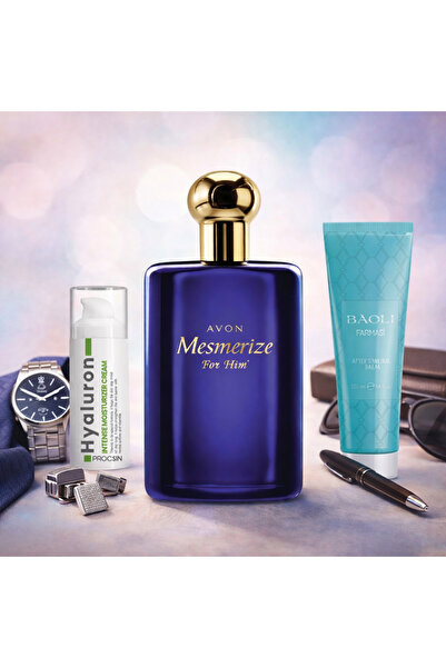 AVON Mesmerize 100ml 3lü Erkek Parfüm Seti