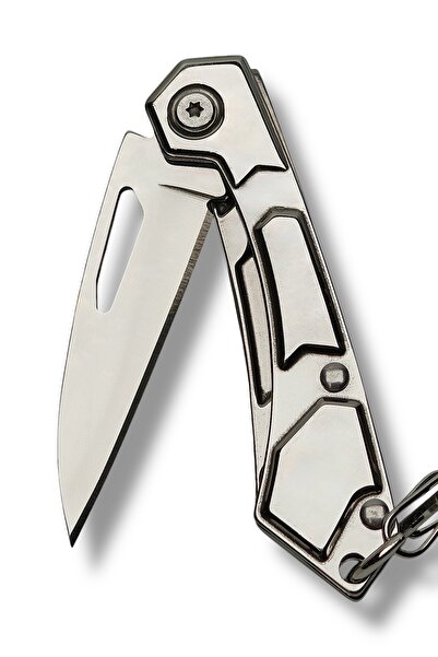 KeskinAdam41 no:51 Mini Chrome Krom Çakı Paslanmaz Çelik 16.5 cm