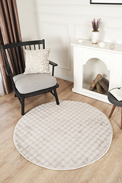 tropikal home Mekani, pufasti, okrugli Tepih Staza Protivklizni đon moderni d...