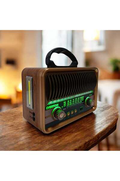 RT-682LED+FLASHLIGHT BLUETHOOT NOSTALGIC RADIO MUSIC PLAYER