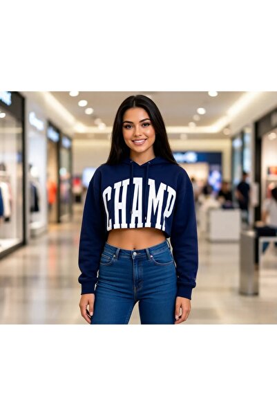 Amisu Champ Cropped Sweatshirt – Sporty Attitude, Modern Style!