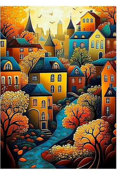 ALAYRA International لوحة جدارية قماشية جميلة مؤطرة 40×60 سم، ديكور منزلي عصر...