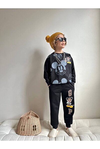 Jolly Kids Момчешки суитчър Зимен комплект спортен екип