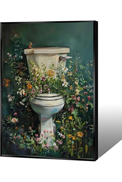 ALAYRA International Beautiful Canvas Wall Art Framed 60x80cm Elegant Modern ...