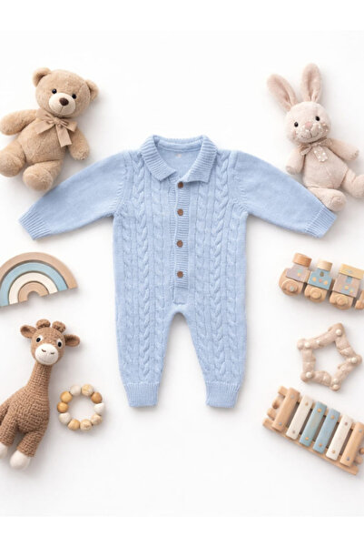 almini New Season Baby Knitwear Jumpsuit