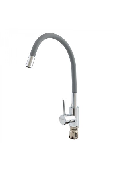 Champion Baterie de bucătărie cu duș flexibil SUS-011 CROM REFL.GRAY