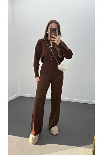 solena sln Set de tricotaje cu închidere cu apăsare pentru femei