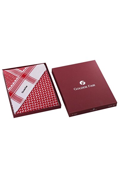 retal Golden Fire Red Classic Shemagh