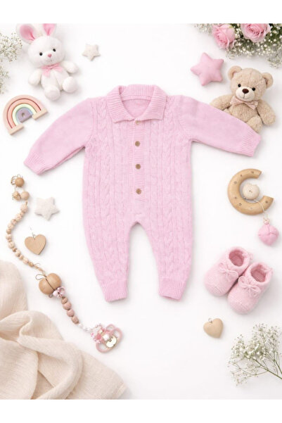 almini New Season Baby Knitwear Jumpsuit