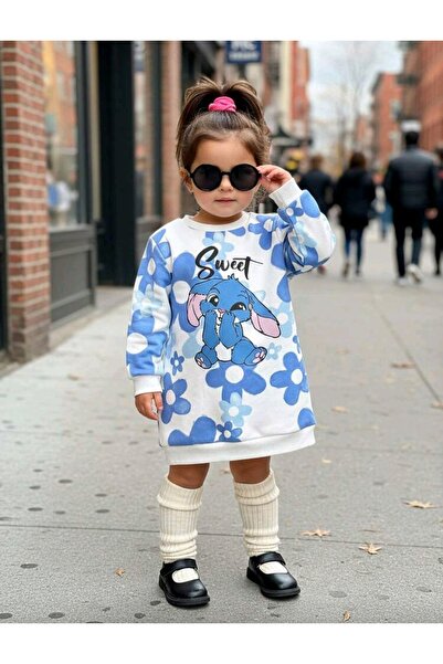 OEM Stitch dress, girls 9-12 months, 80 cm