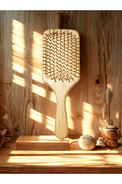 ROZIA فرشاة شعر خشبية طبيعية لتصفيف الشعر وفك التشابك – لطيفة على فروة الرأس ...