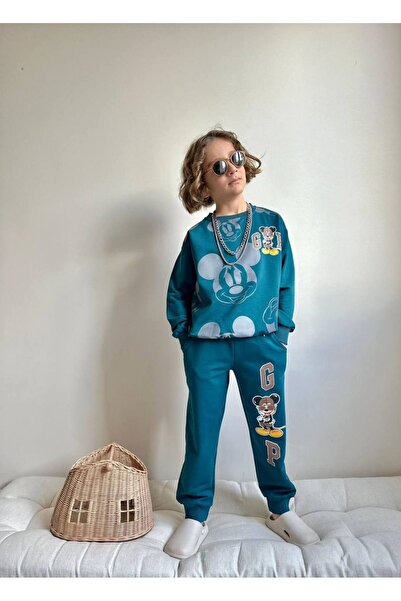 Jolly Kids Set de trening de iarnă Swea tricou pentru băieți