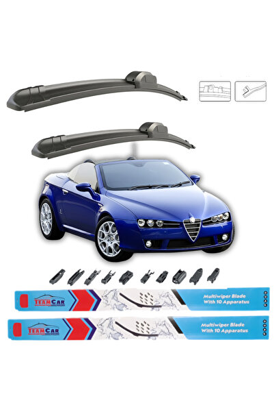 TEAMCAR Wipers Alfa Romeo Spider (939) 2006-2010 Front Set