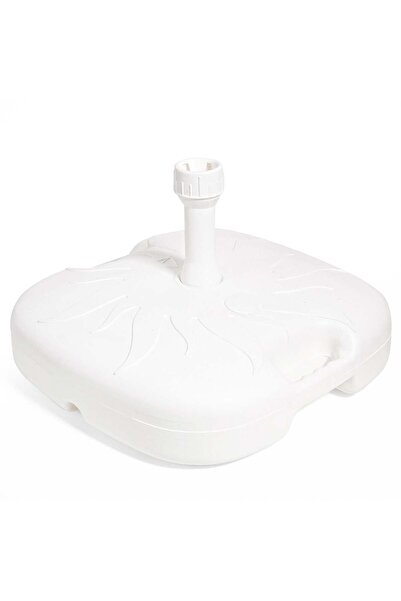 OEM Suport Alb din Plastic pentru Umbrela de Plaja Ø18-33 42x42x9.5cm
