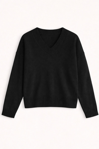 Perryes Women's Knitwear V-Neck Sweater