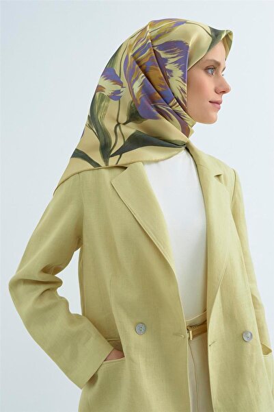 Armine Pure Silk Twill Scarf 9506D 01