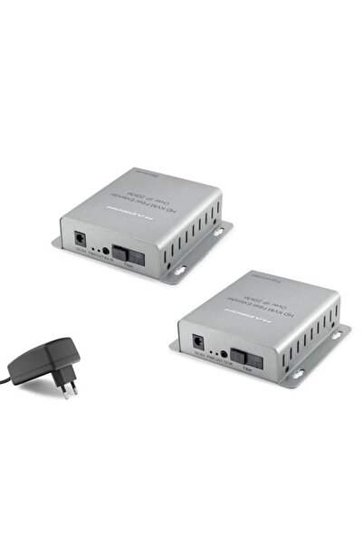 HADRUN موسع HDMI KVM من هادرون طراز data-z124 Hdx1364 لمسافة 20 كم، ألياف ضوئ...