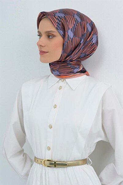 Armine Eșarfă din mătase pură twill 9533D 33