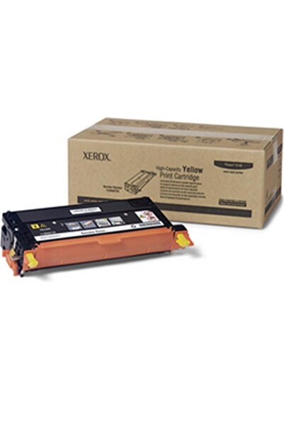 Xerox Data-U7 113R00725 Phaser 6180-6180Mfp High Capacity Yellow Toner 6,000 ...