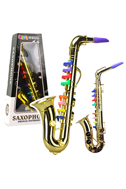 LEAN Musical instrument for children - golden saxophone