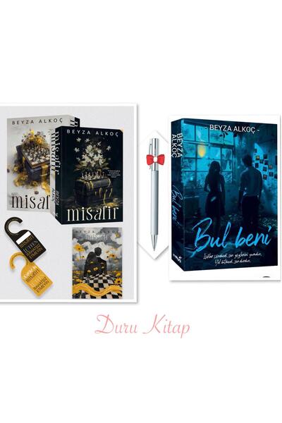İndigo Kitap BEYZA ALKOÇ Misafir - Bul Beni (2 Kitap) Caprice Kalem Hediyeli
