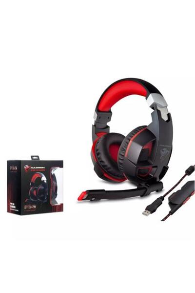 NODAR Data-N686 G59 Gaming Headset USB 7.1 Ps4 Led Black-Red