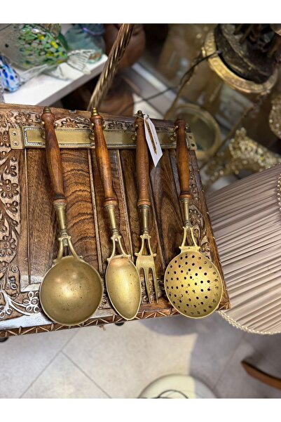 Handmade Pirinç Kaşık Seti Alman
