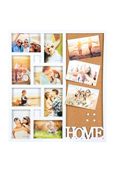 OEM White Photo Frame for 8 Pictures