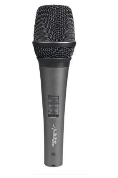 Universal Sline T-MKE03 ميكروفون يدوي سلكي للصوت، نصف معدني ونصف بلاستيك