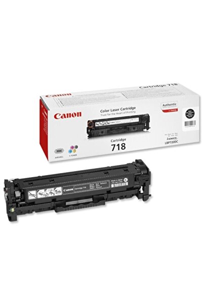 Canon Data-U458 Crg-718Bk Black Toner Mf728-729 Mfc8350-8580 Lbp7210