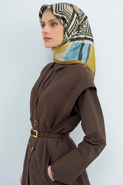 Armine Eșarfă din mătase pură tip twill 9534D 81