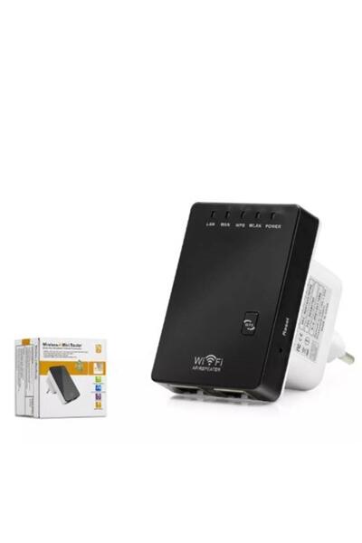 Universal Hadron Hd9101 Wifi Repeater+ Router+Ap 300Mbps Black