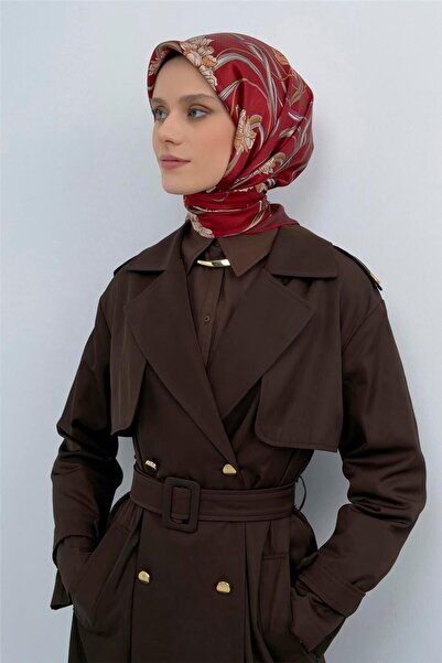 Armine Eșarfă din mătase pură tip twill 9512D 53