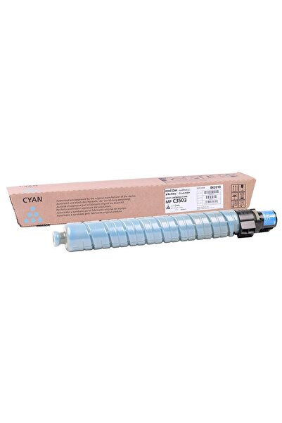 Universal حبر ناسخة ريكو MP C3503 سماوي أزرق أصلي MP C3003-3004 18.000 صفحة