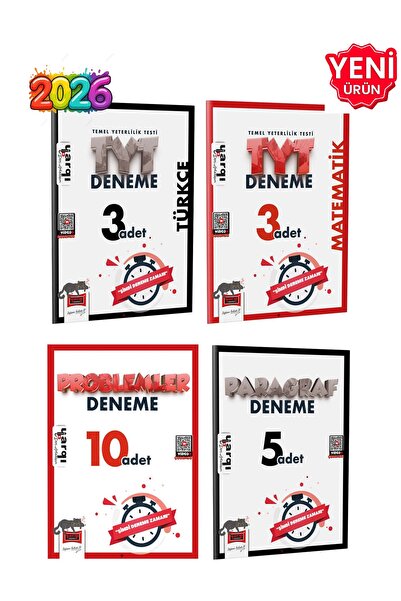 Yargı Yayınları 2026 - YKS TYT Matematik - Türkçe - Problemler ve Paragraf De...