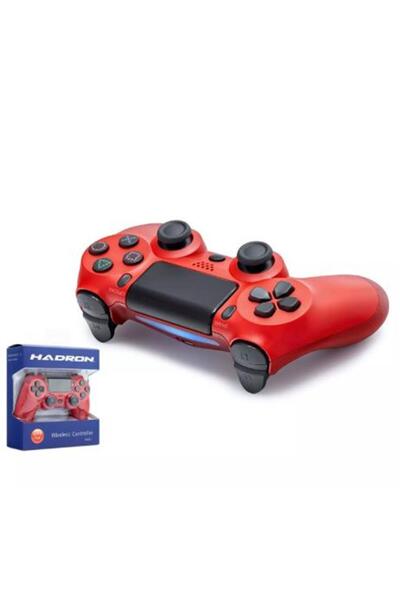 HADRUN جهاز التحكم بالألعاب Hadron data-c48 Hd323K Ps4 باللون الأحمر