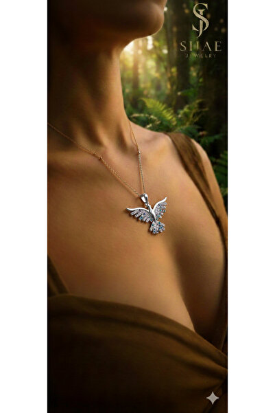 Shae Jewelry Zircon Stone Anka Silver Women's Necklace