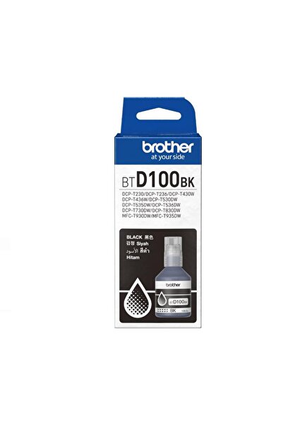 Brothers حبر Brother data-u291 BTD100BK أسود 7.500 صفحة لطابعات DCP-T230-T430...