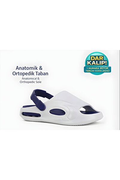 ADIMİST Men's Hospital Beach Daily Soft Orthopedic Comfortable Sole Eva Slippers