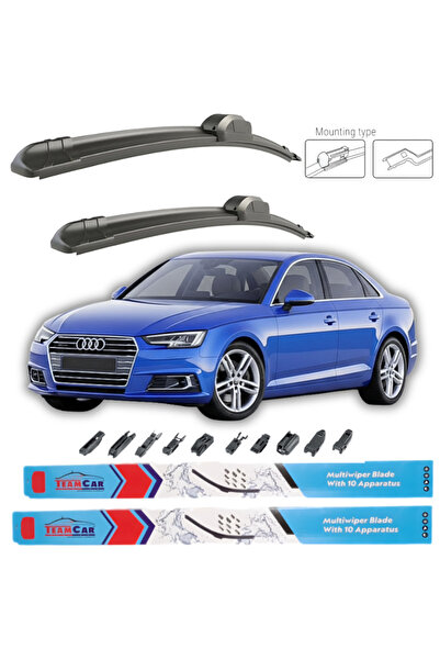TEAMCAR Wipers Audi A4 (B9, 8W2) SEDAN 2015-2018 Front set