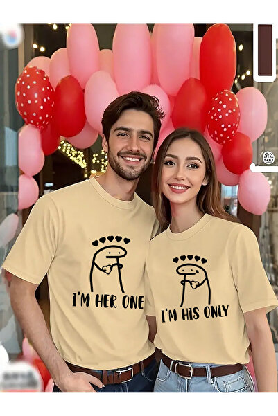 Deocept Couple Combination 1 Piece Women's Model Valentine's Day Printed Comf...