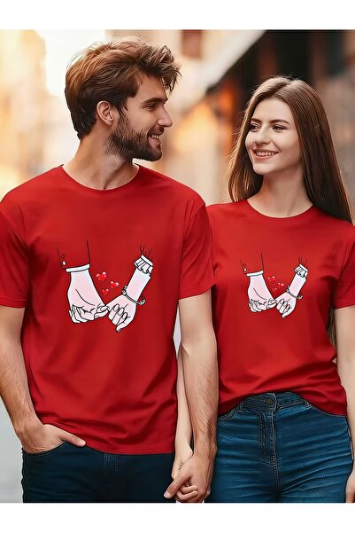 Deocept Couple Combination 1 Piece Women's Model Valentine's Day Printed Comf...