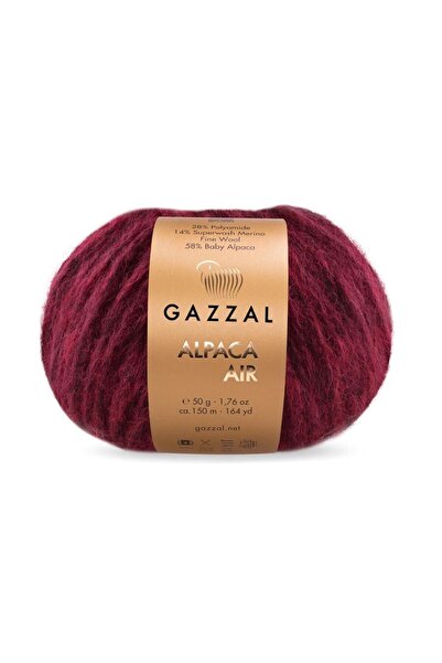 Gazzal Alpaca Air 4’lü Paket %58 Baby Alpaka %14 Merino %28 Polyamid – 50 g 1...