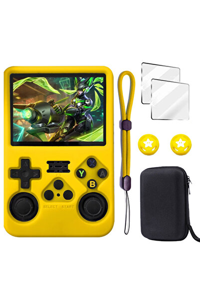 Choice Yellow Set Protective case For R36S Silicone Case Soft 360° drop prote...