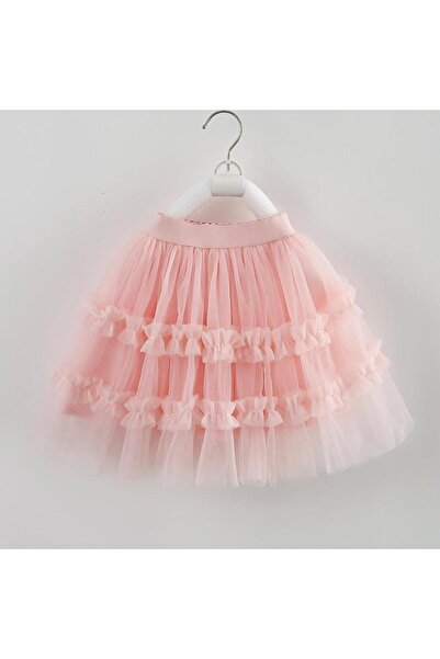 Kids Pink tulle skirt for girls