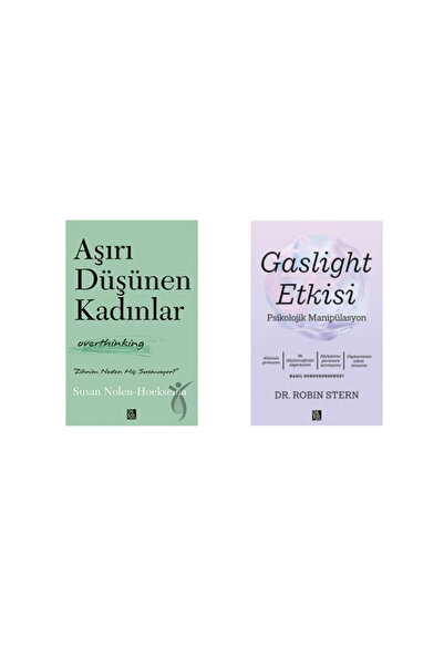STABİL KİTAP Aşırı Düşünen Kadınlar - Gaslight Etkisi (Kişisel Gelişim 2'li Set)